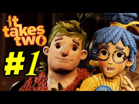 IT TAKES TWO PS4 Gameplay #6 - PERDIDOS NO ESPAÇO! (LITERALMENTE) 