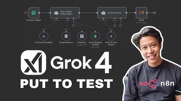 How Good Is Grok 4? I Tested 2 Workflows to Find Out (xAI + n8n Review)