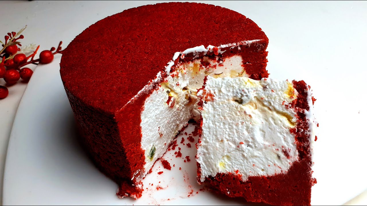 Red Velvet Ice Cream Cake Recipe