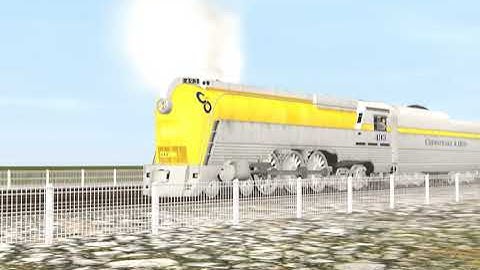 new C&O l-1 Hudson whistle