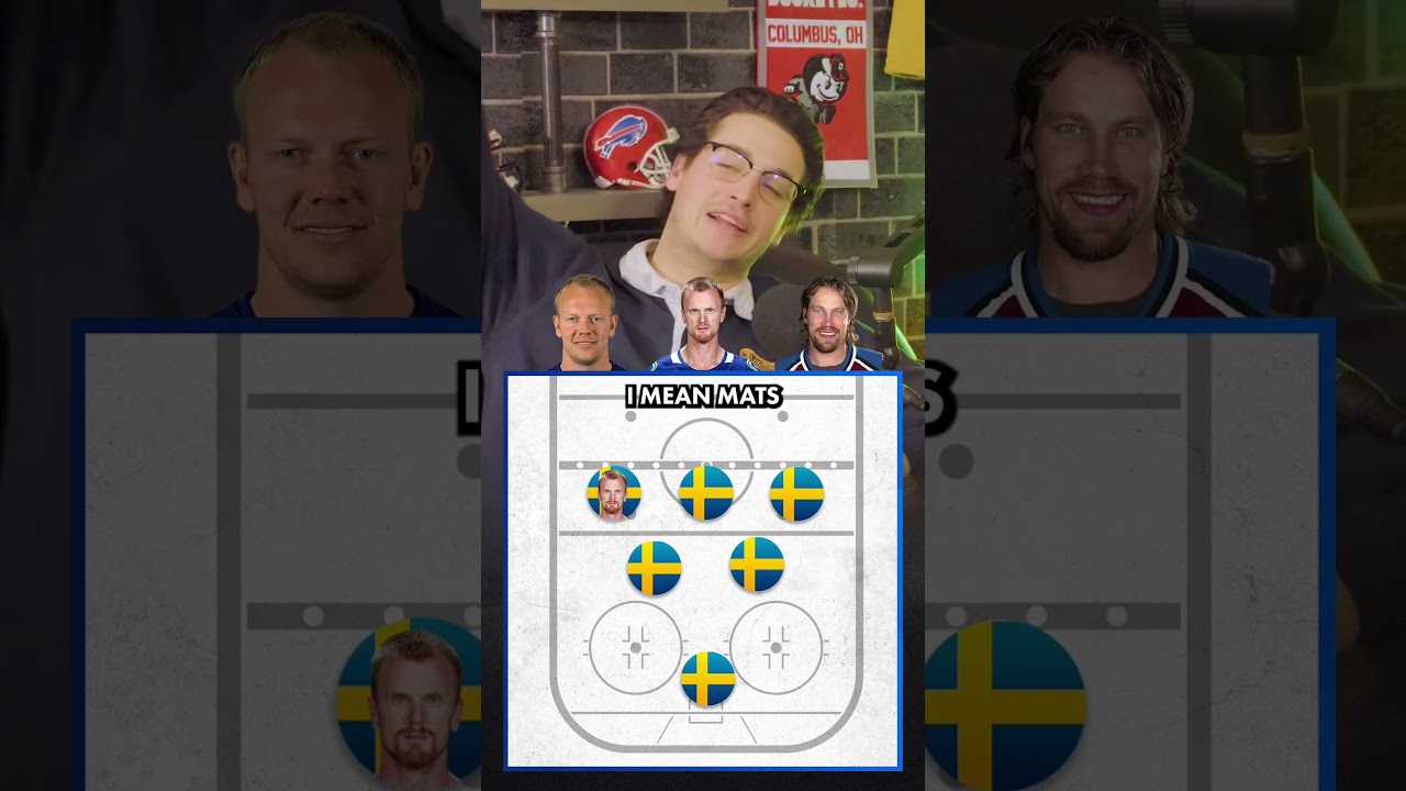 Bulding the best ALL-TIME SWEDEN Olympic hockey team! #olympics #hockey #sweden