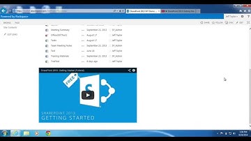 SharePoint 2013: How to embed a video on a SharePoint page