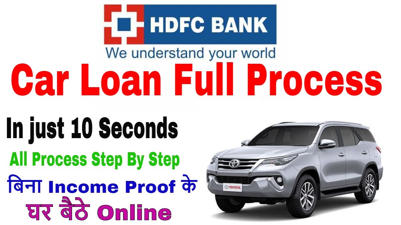 Hdfc bank Car loan full details with Live process - MaxresDefault