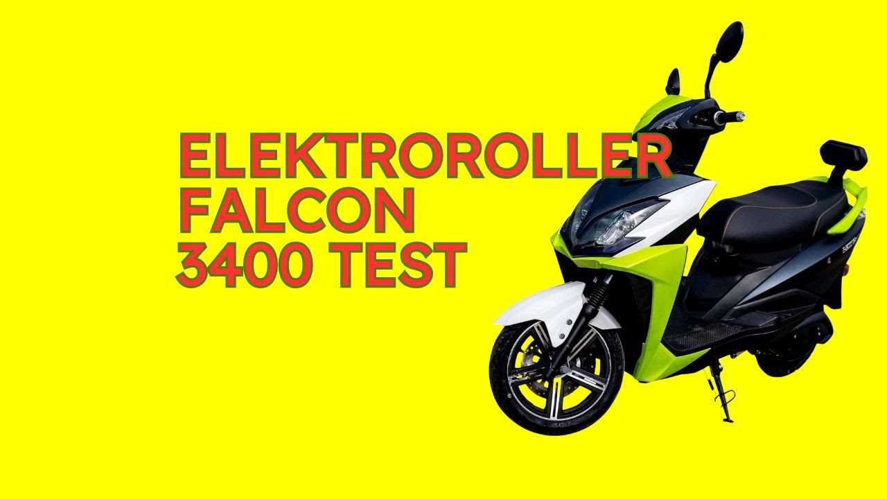 Elektroroller Falcon 3400 im Test [KURZ & KOMPAKT] Zusammengefasst