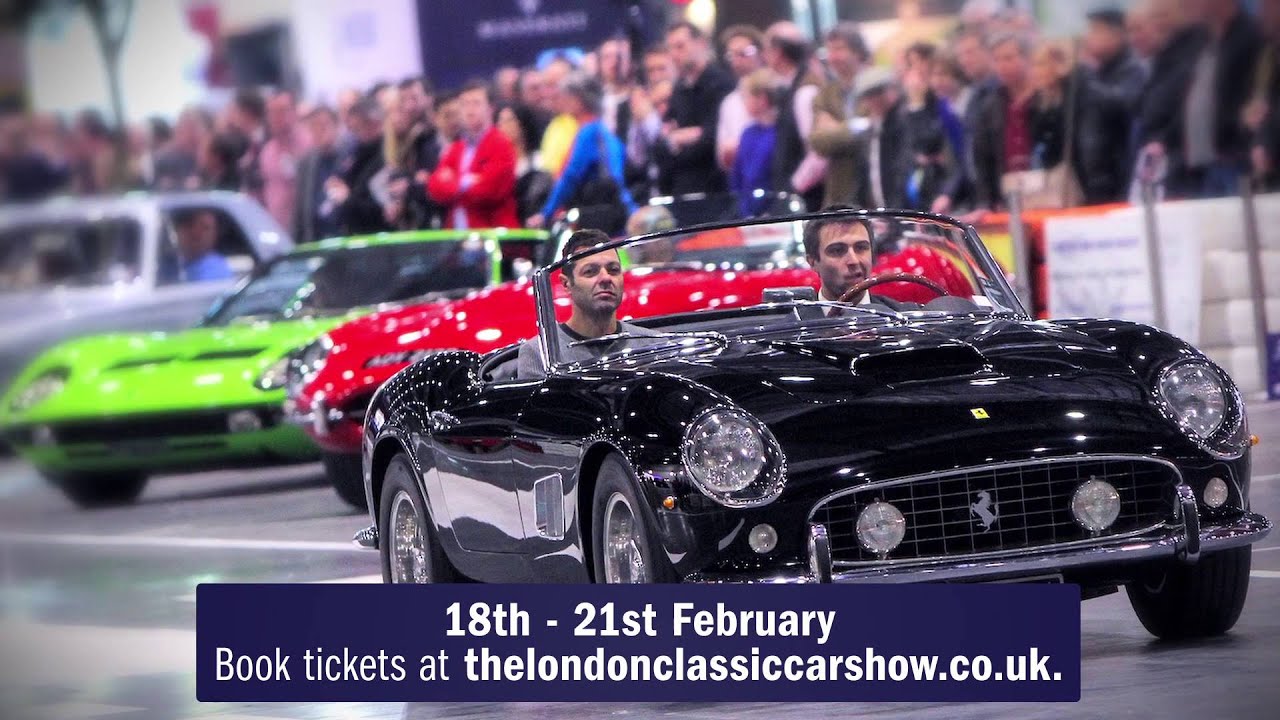 The London Classic Car Show TV advert