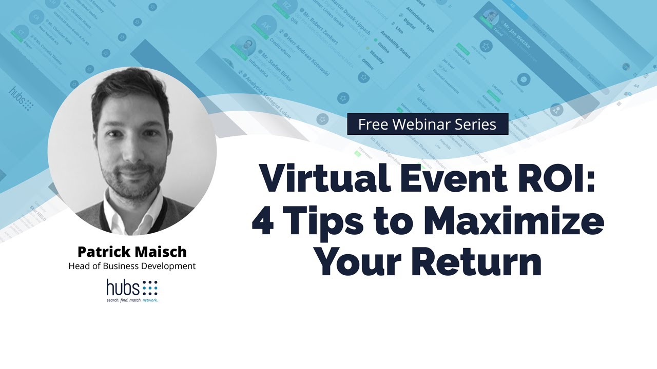 [webinar] Virtual Event ROI: 4 Tips to Maximize Your Return