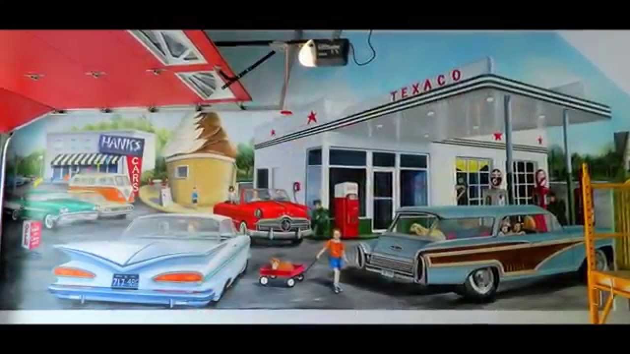 Garage Mural YouTube