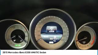 2015 Mercedes-Benz E300 Brampton ON P1162