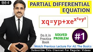 PARTIAL DIFFERENTIAL EQUATION OF FIRST ORDER AND FIRST DEGREE SOLVED PROBLEM 1 @TIKLESACADEMY