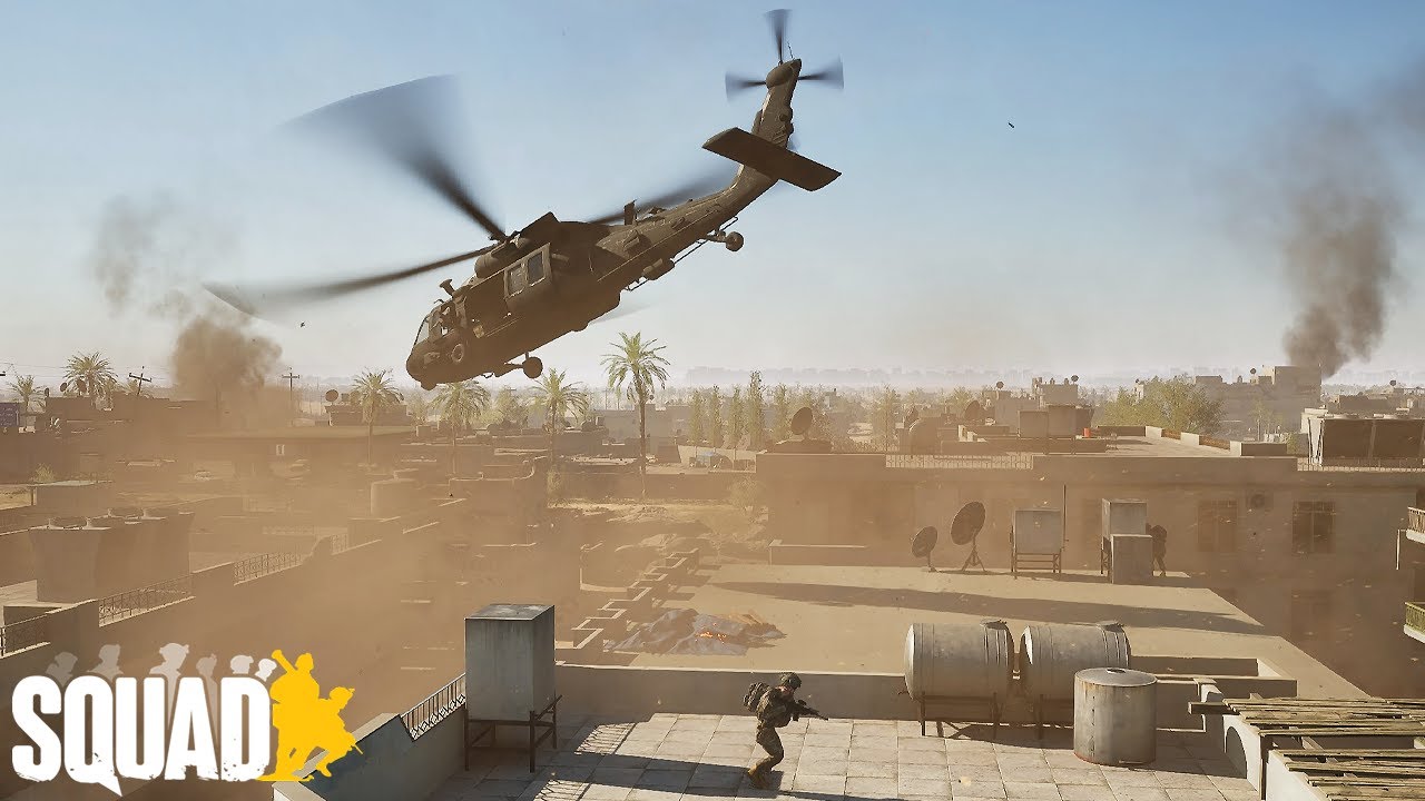 US Army Paratroopers Clash with VDV Airborne in Al Basrah | Eye in the Sky Squad Gameplay