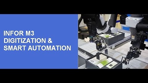 Infor M3 Digitization & Smart Automation Proposition