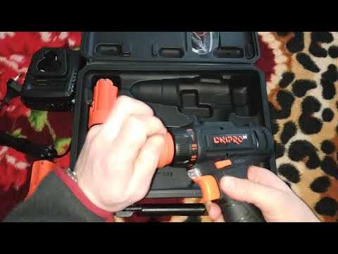 Аккумуляторная дрель-шуруповерт Dnipro-M CD-121Q