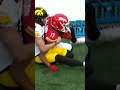The KICKER makes a tackle❗️#football #cfb #iowa #tackle