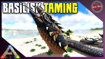 BASILISK TAMING USING ROCK DRAKE EGGS | JURASSIC ARK | ARK SURVIVAL EVOLVED [EP39]