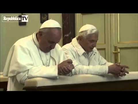 Bergoglio e Ratzinger incontro a Castel Gandolfo !