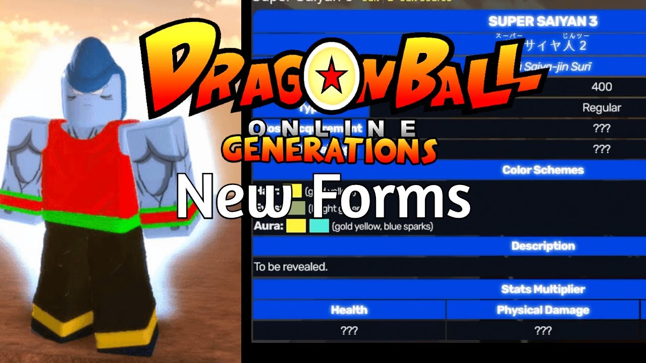 DBOG NEW SPACE FORMS REVEALED!!! | Dragon Ball Online Generations - YouTube