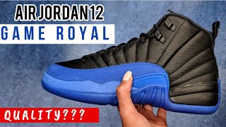jordan 12 game royal grade school