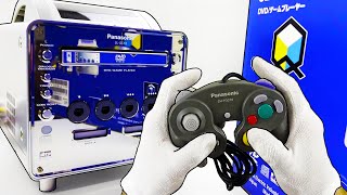 Unboxing Nintendo Gamecube Panasonic Q - Retrogames Console - The Most Elegant Console Of All -