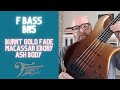 FBass BN5 Burnt Gold Fade with Macassar Ebony Fingerboard