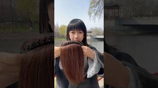 Real Hair Headband – Simple & Stunning 💖 #hairstyle #viral #ladies #youtubeshorts #short