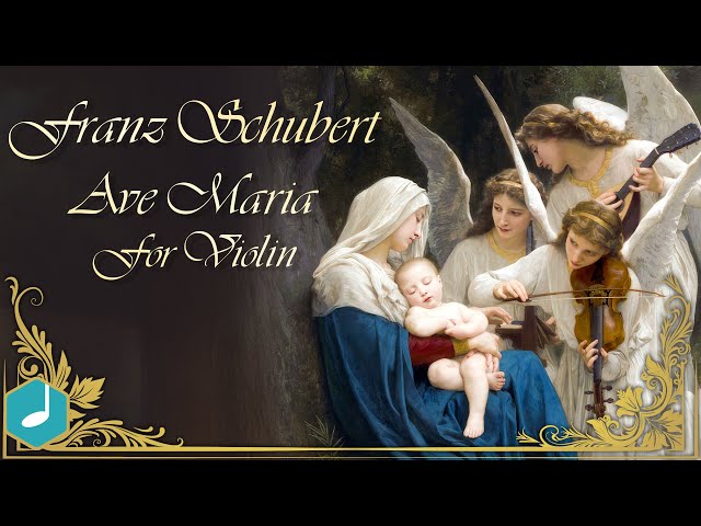Franz Schubert - Ave Maria For Violin class=