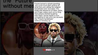 Future Just Set a Record – The Longest Handshake in History Goes Viral #shorts #viral #trending