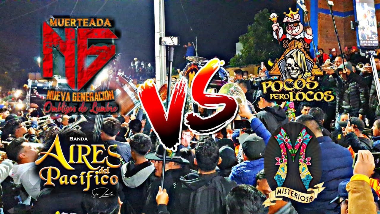 Primer Encuentro Banda Aires del Pacifico VS Misteriosa y banda TM 😎🎺🥁