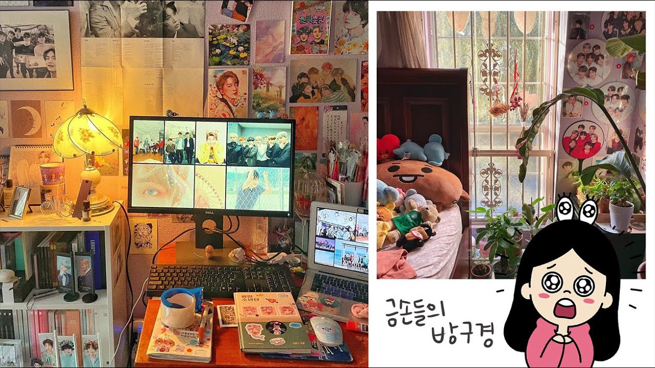 Мировой рум-тур №1! Комната фаната BTS в США!