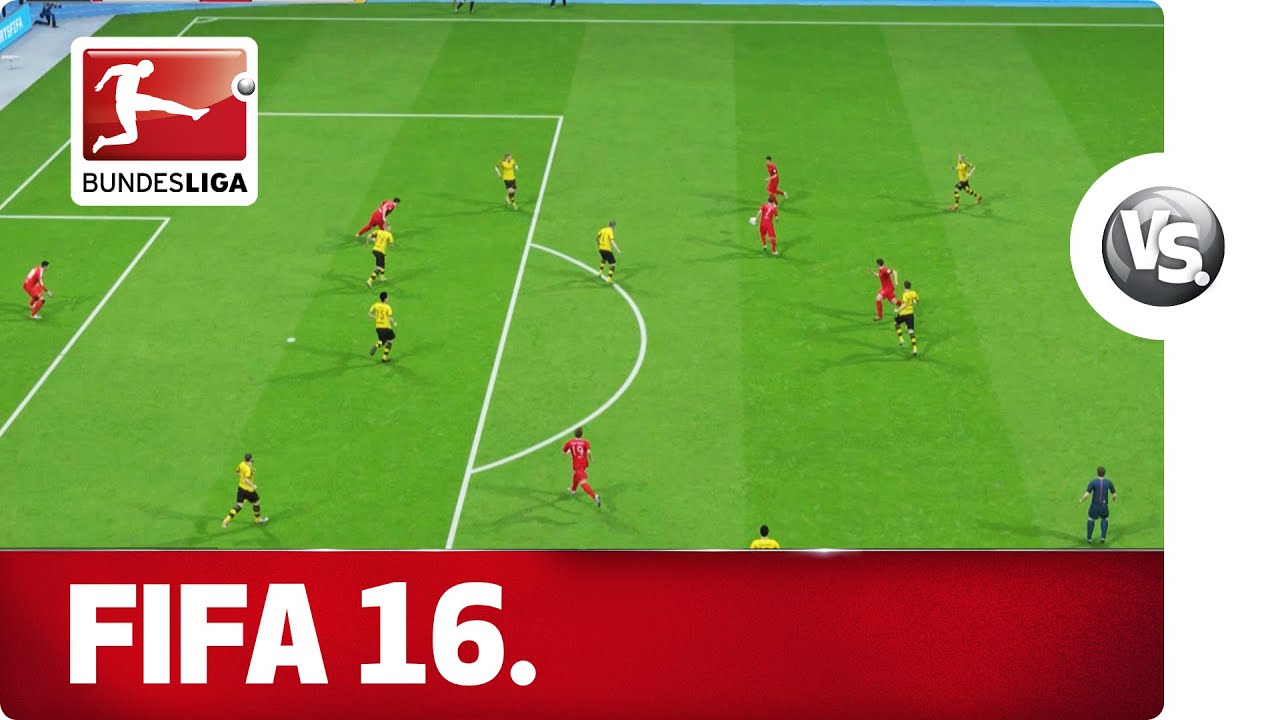 FC Bayern München vs. Borussia Dortmund - FIFA 16 Prediction with EA Sports