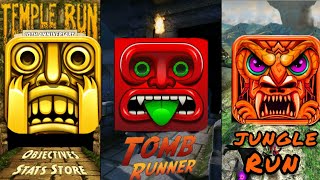 TEMPLE RUN VS TOMB RUNNER Vs TEMPLE JUNGLE PRINCE RUN GAME PLAY WHICH RUN IS THE BEST FOR YOU? screenshot 5