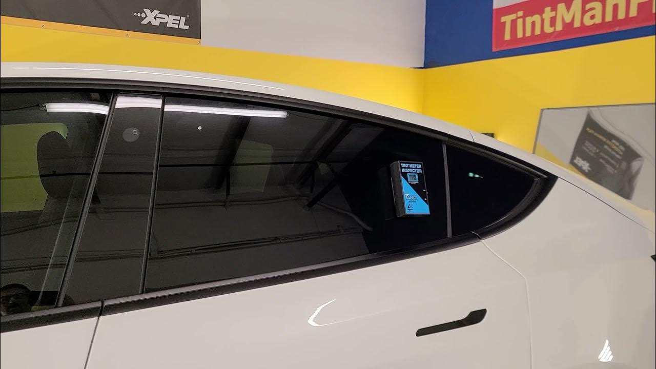 Model Y - Getönte Autofenster XPEL XR (wärmeabweisenden Film) - Tesland