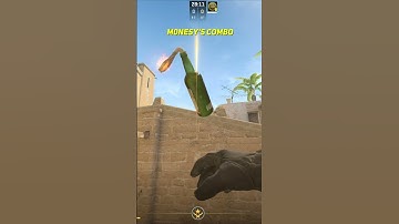 m0NESY Combo From Ramp Mirage CS2 #shorts #cs2