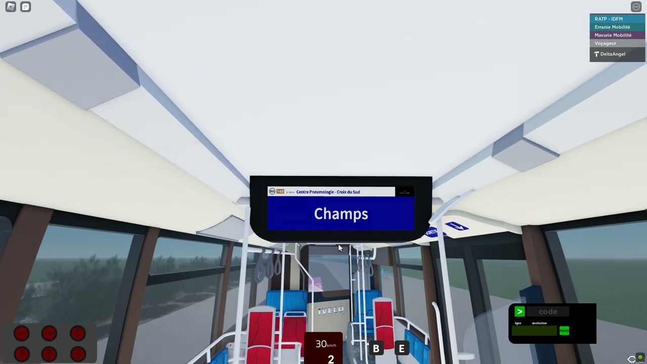 Lumiplan Roblox Bêta V.2 / RATP (By Woki, ami Dev IRL)