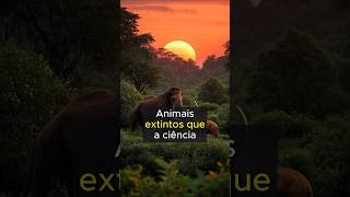 Animais que os cientistas querem trazer de volta a vida #shorts