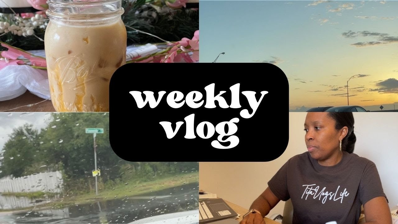 Weekly Vlog | Summer Hail Storm | DITL | Workout with Peloton - YouTube