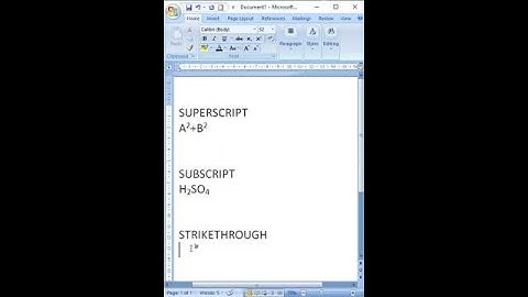 How to use Superscript and Subscript #shorts #short  #superscript #subscript  #tutorial   #office