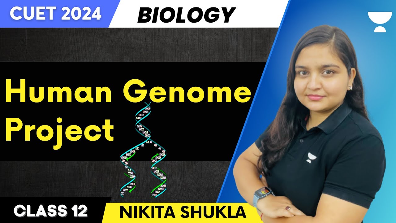 Human Genome Project CUET 2024 Biology Nikita Shukla cuet2024 genome biology ncert