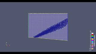 Prandtl Meyer Expansion Fan | CONVERGE CFD | Mesh Animation | Case 2C