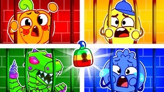 Let's Escape Color Prison 🔑🔥Friends Are Trapped🚑 Kids Songs & Nursery Rhymes  #babysongs Voca Berrie