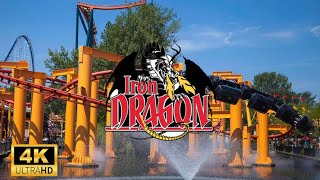 2026 4k Iron Dragon Front Row On-Ride POV Cedar Point Sandusky OH