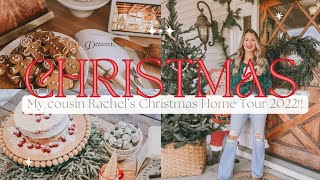 WHITE COTTAGE CHRISTMAS HOME TOUR 2022 | Rachel’s Christmas Home Tour🎅🏻🎅🏻