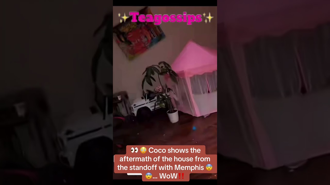 Coco shows the house from the standoff with Memphis 