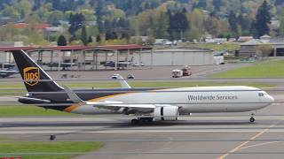 UPS Boeing 767-300F [N341UP] landing in PDX