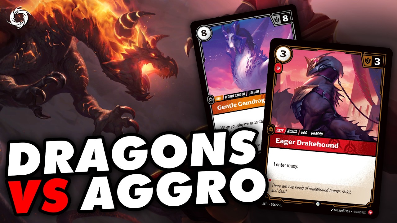 DRAGONS vs AGGRO RENGAR | Riftbound: League of Legends TCG | TCG Arena ...