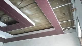 سقف ثانوي ديكور شرايط