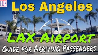 Los Angeles La Lax Airport International Arrival And Ground Transport Info Episode