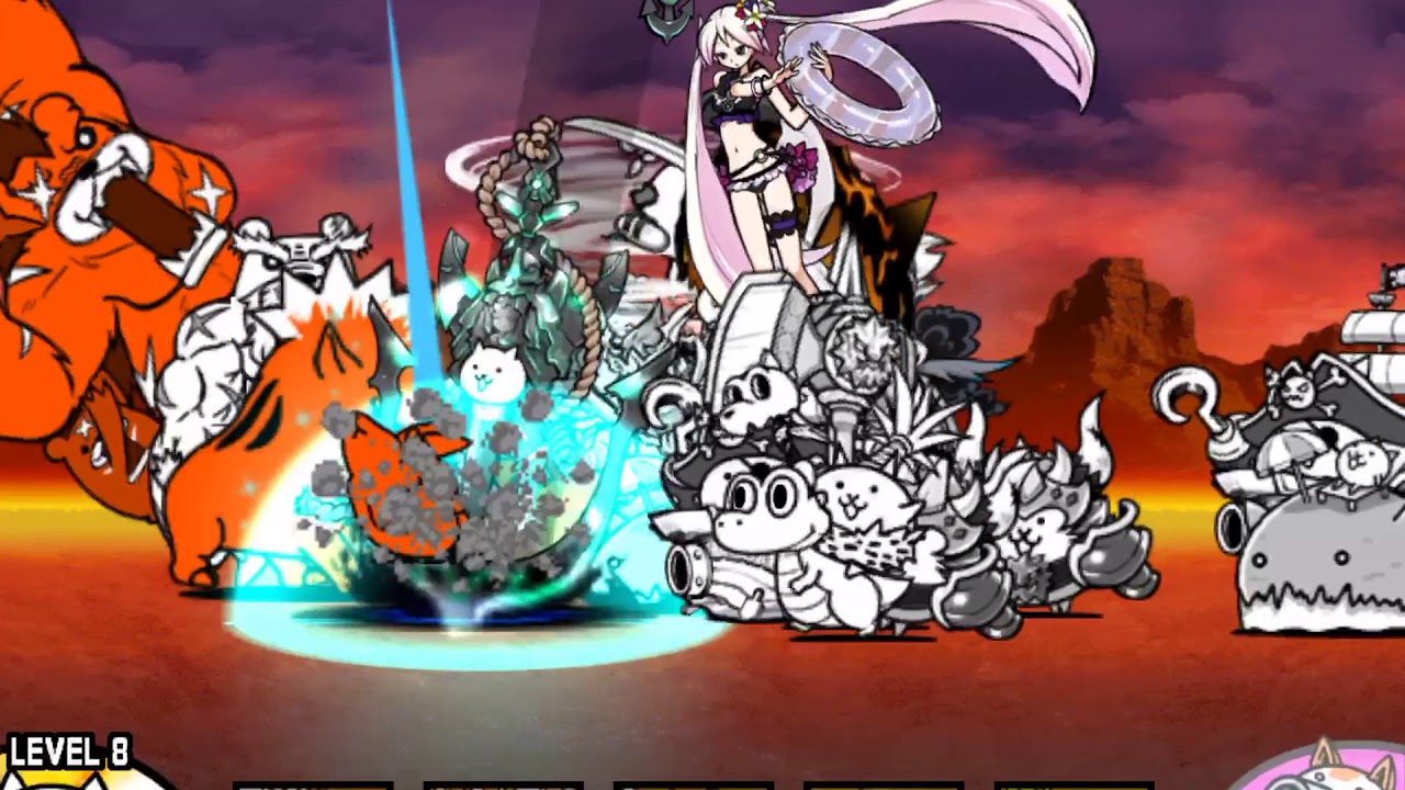 町で見たすごい老人2 ステージ２０回のミッション終わった にゃんこ大戦争の日々 Day Of Battle Cats