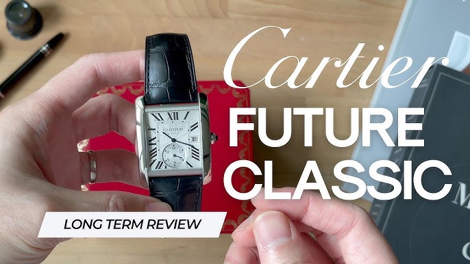 Cartier Tank MC Men's Watch Large Automatic Rose Gold Silver Dial Alligator  Leather Strap W5330001 - BRAND NEW