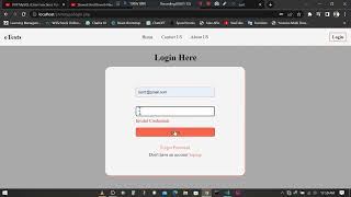 Simple Php Login System 1 Php Ka Simple Login Signup System