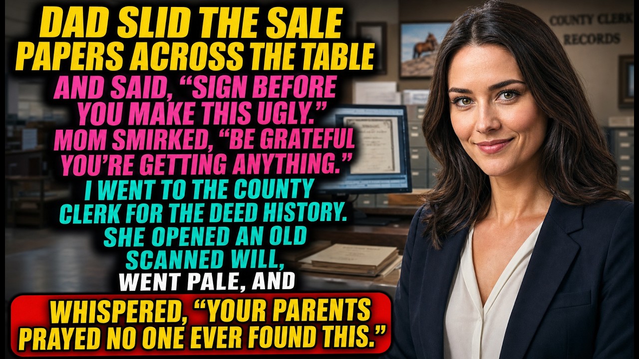 My Parents Sold Our Family Ranch Behind My Back—Then the County Clerk ...